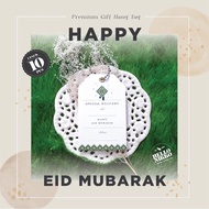 Eid Mubarak Gift tag - Hang tag Greeting Card Gift sticker hampers parcel box dus Birthday christmas christmas cny ramadan lebaran