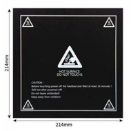 3D foil printer hot bed printing 214x214mm heatbed heat