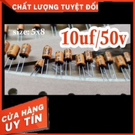 Polarized capacitor 10uf 50v