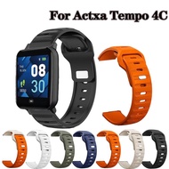 【SG】Actxa tempo 4c Smart Watch strap Sport Silicone strap For actxa tempo 4c Smart Watch strap Soft 
