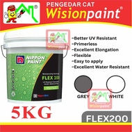 5KG Nippon Paint Flex 200 Arcylic Waterproofing