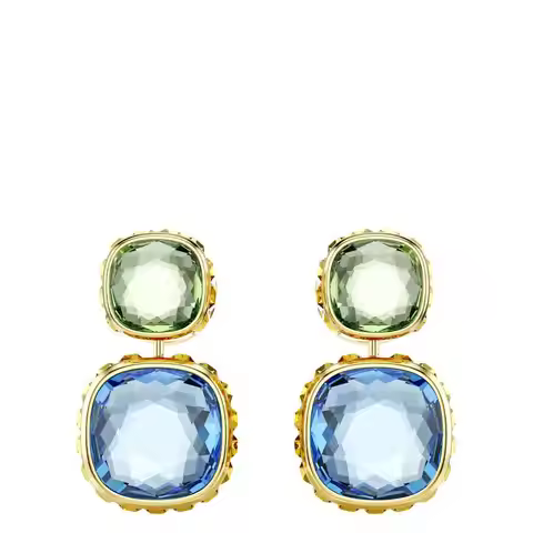 Swarovski | Cushion Cut Chroma Drop Earrings