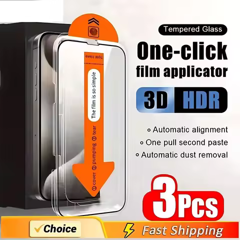 1-3PCS 8K Dust Free Glass For Poco X6 F6 M6 Pro Tempered Glass Film For Redmi Note 13 12 11 10 9 8 P