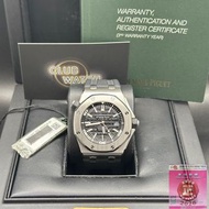 AudemarsPiguet - AP - Offshore - 15703ST.OO.A002CA.01 - Black - Fullset - 97%New - OpenDate - 香港行貨 -