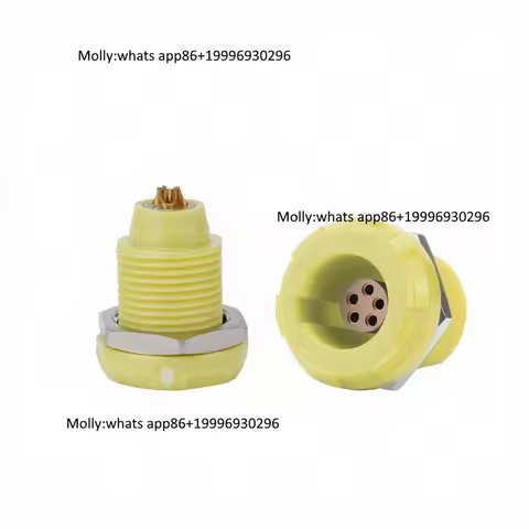 Custom Medical 1P M14 SCART Connector Wire Plastic 2Pin PAG PKG PLG PRG Female Medical Connector wit