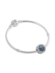 สินค้าใหม่แท้ pandora Moments Snake Chain Bracelet สร้อยข้อมือของผู้หญิง กำไลข้อมือ silver 925