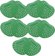 OSALADI 10pcs urine pad urinal scented pads urinal freshener screen anti urinal screen urinal screen unscented urinal deodorizer block urinal guards plastic Filter office