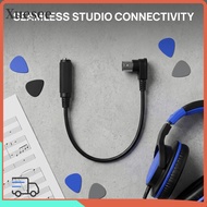 XUESEE Sound Adapter Cable, 6.35mm 30cm/11.8in 6.35mm to MIDI 5 Pin Cable, Universal Plug and Play 9