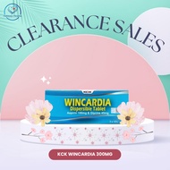 KCK WINCARDIA (ASPIRIN 100MG & GLYCINE 45MG) DISPERSIBLE TABLET 3 X 10'S / UBAT UNTUK CAIRKAN DARAH 