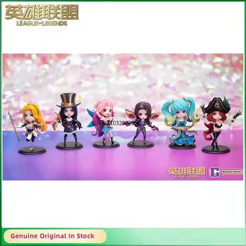 Bandai CALS POP LOL League of Legends Miss Fortune Seraphine Caitlyn Kiramman Q Version Action Figur