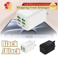 Super fast Charger 150W 6 in 1 Type C USB Charger fast charging kepala charger fast charging Adapter