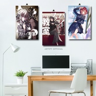 Waifu Spy Classroom Room Decoration 20X30 Official Artifact/ Best Waifu Spy Kyoushitsu Sibylla Room 