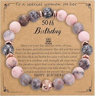 30th 40th 50th 60th 65th 70th 75th 80th Birthday Gifts for Women Bracelets 50 60 65 70 Year Old Natu