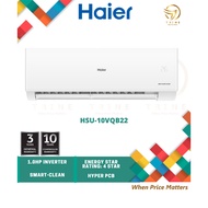 [NUR] HAIER R32 DC INVERTER SERIES AIR CONDITIONER (1.0HP/1.5HP/2.0HP) HSU-10VQB22 HSU-13VQB22 AIRCO
