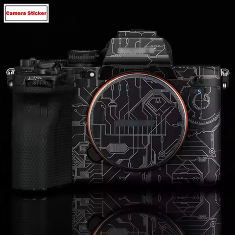 A7M4 A7M3 A7R4 Camera Premium Decal Skin for Sony A7IV A7C A7SIII A7S3 A6300 A6400 ZV-1 Skin Protect