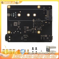 X873 Expansion Board for  4 USB to M.2 NVMe SSD NAS SSD Shield Storage Expansion Board Support Boot 