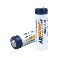 Customized Li/SOCl2 Batteries ER14505 3.6V Size AA 2700mAh Non-rechargeable Primary Lithium Battery