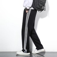 seluar tracksuit lelaki tracksuit man Casual Pants Autumn Winter Men's Fleece-Leggings Sweatpants Th