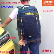 Mountain Bag Backpack 50 Liter Backpack Carrier Bag Camping Bag Hiking Bag 7014