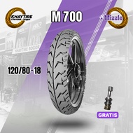 Motorcycle Tire Rx King-Tiger-Thunder MIZZLE M700 120/80 Ring 18 Tubeless