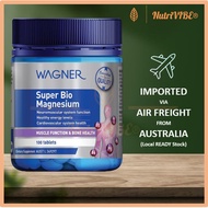 [Ready SG Stock] Wagner Super Bio Magnesium 100 tablets