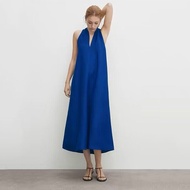 Elegant แฟชั่น MD ผู้หญิงฤดูร้อน 2023 ใหม่Crossback Design CollaredชุดแขนกุดA-Lineกระโปรงสําหรับ25-2