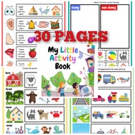 (017) Knowledge Logical Thinking Activity Book Kindergarten Activity Book for Kids