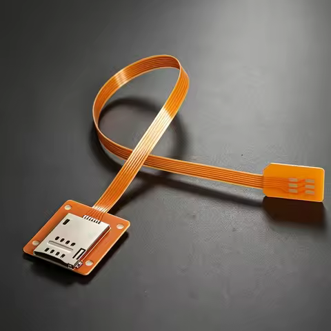External SIM Card Slot Extension Line Support Multi Size SIM Card Fit CPE Router Portable WiFi Smart