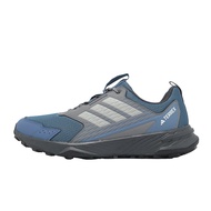 adidas Cross Country Running Shoes Terrex Tracefinder 2 Men's Blue Gray Outdoor Sports ACS JI0958