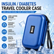 Portable Insulin Cooler Travel Case with Temperature Display Insulin Storage Box Medicine Cooler
