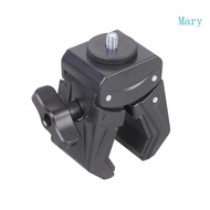 Mary Adjustable 15mm To 45mm Action Camera Mount Clamp Featuring Universal 1 4Inch Thread For Bikes 