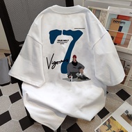 P002536*Nomall baju t shirt lelaki | baju lelaki | tshirt | t shirt oversize | 7 printed korea style