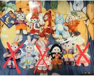 上海迪士尼樂園 Duffy and Friends 達菲熊 Stellalou 星黛露 Linabell 玲娜貝兒 Gelatoni 東尼 環球 夢想家/新春/生肖 龍年 兔年/中秋節/萬聖節 Key