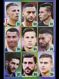 poster pangkas rambut barber shop model gaya rambut pria terkini potong rambut pria remaja terbaru/p
