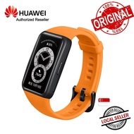 Huawei Original band 6 strap - Orange /Silicone Wrist Watchband For Huawei band 6 Smart Watch