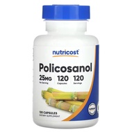 Nutricost, Policosanol, 25mg | 40mg | 100mg, 120 Capsules