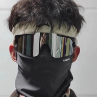 spek mata viral spek mata hitam spek mata Cyberpunk Large Frame Outdoor Sports Sunglasses Men Women 