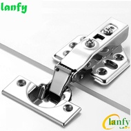 LANFY C Series Hinge Insert Embed Stainless Steel Cupboard Hinge Furniture Hardware Soft Close Full Overlay Door Damper Buffer