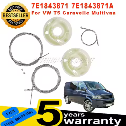 New For VW Transporter T5 T6 7H 7J Electric Sliding Door Guide Rail Repair Kit Left Right 7E1843871 