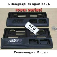 D9 Racing SNI NUMBER PLATE FRAME NUMBER PLATE FRAME SET FRONT REAR 2PCS