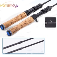 Joran Pancing Fishing Rod UL 1.5m/1.68m/1.8m/1.98m Ultralight Spinning Rod Baitcasting Rod Casting R