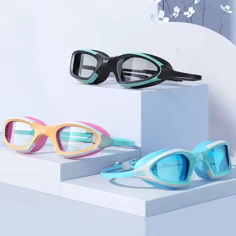 361Adults Anti Fog Myopia UV Protection Water Sport Adjustable Beach Swim Glasses Professional Water