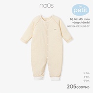 Nous - Yellow long set of polka dots - Nu Petit - 0M 3M 6M - SS24.T1a - ZN42A