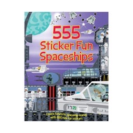 555 Spaceships (555 Sticker Fun) Paperback