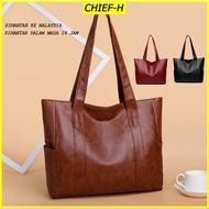 Tote Bag Beg Tangan Wanita Tote Bag Leather Handbag Besar Shoulder Bag Women Handbag Woman Bag Perem