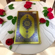 AL QURAN AL KAREEM SAIZ KECIL A5 WARNA EMAS🌿