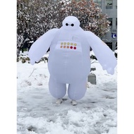New Baymax Inflatable Costume Anime Doll Props White Robot Monster Costume Halloween Party Cosplay I