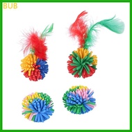 BUB Cats Toy Balls Soft EVA Balls for Cats Interactive Toy Balls for Kitten Training