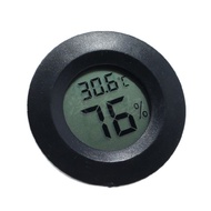 Mini Round LCD Digital Thermometer Hygrometer Fridge Freezer Tester Temperature Humidity Meter Detector Home Measuring Tool