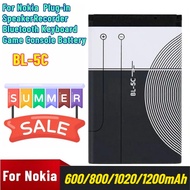600/800/1020/1200mAh for Nokia BL-5C Lithium Battery Plug-in Speaker Recorder Bluetooth Keyboard Gam